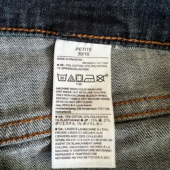 NWT Banana Republic petite cropped bootcut jeans, size 30/10 - Picture 3 of 8